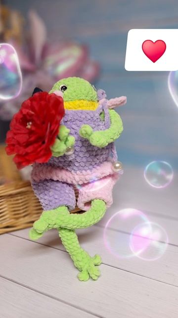 Лягушонок 🐸 Хьюго.#игрушка #вязаная #крючком #мастеркласс #ручнойработы #творчество #красивая #дети