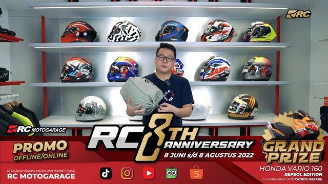 ARAI RX7X IOM TT 2022 ❗️❗️ Helm INVESTASI ini Akhirnya Hadir ❗️❗️ - RC Unboxing -