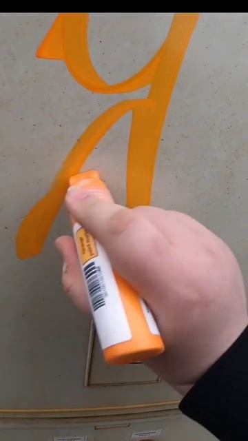 Russian Roulette Orange 15mm обзор маркера на канале #graffiti #tagging