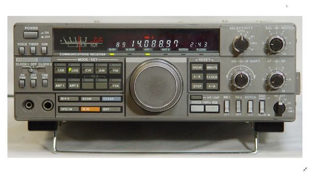 TOP TEN Tabletop receivers still worth buying Kenwood R 5000 Communications Receiver AM FM SSB CW F