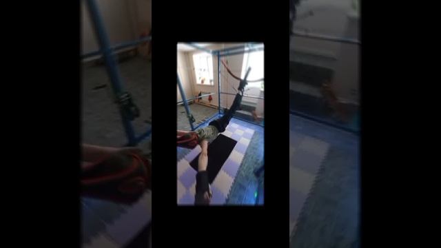 Занятия на коромыслах с использованием петли Глиссона.