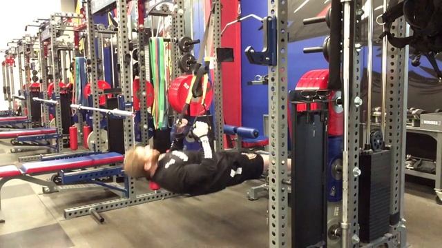 TRX Row 1.5 Reps