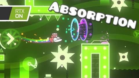 Absorption (RTX ON) ｜ ALL COINS ｜ Harder 6＊ daily level by NemsyLL ｜ Geometry Dash