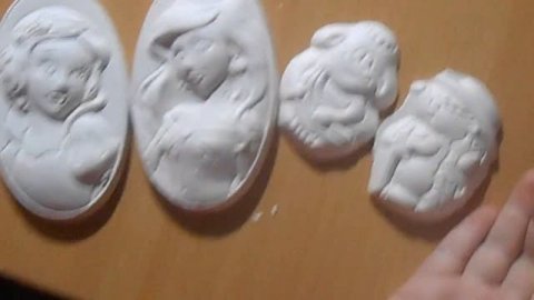 Делаем магниты из гипса