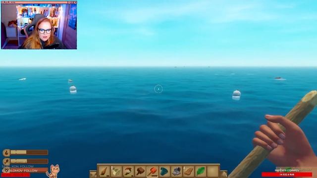 АДМИН ТОНЕТ ⬤ Raft кооп стрим #1