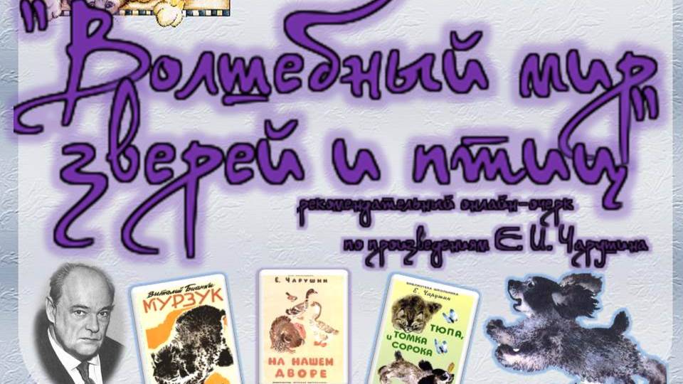 Волшебный мир зверей и птиц Е. Чарушина