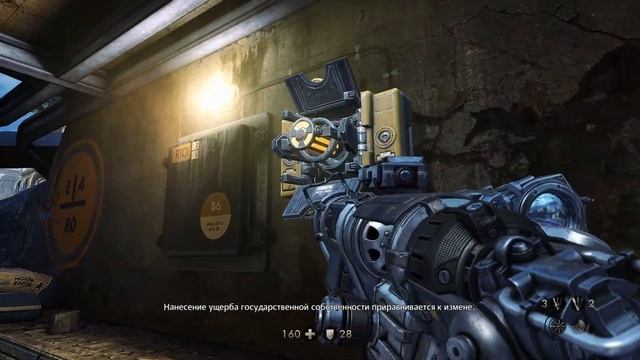 Wolfenstein. The New Order.  Часть 11.  Лондонский монстр.