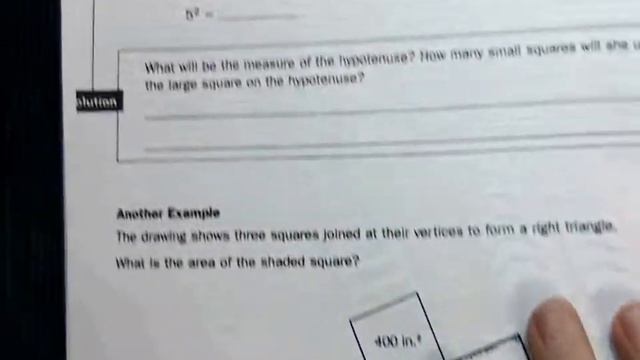 Modeling Pythagorean Theorem