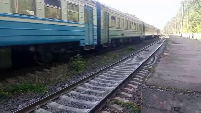 последние дни курсирования Длинного" +23 минуты опоздания эр9м-549 6540-6607 фастов-тетерев пл.алма