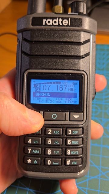 Как точно настроить частоту SSB Radtel RT860