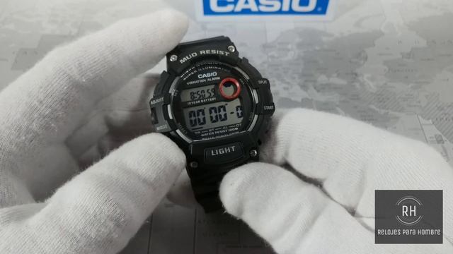 Muy buen reloj. EL CASIO TRT-110H MUD RESIST. En español.