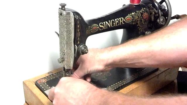 Serviced Antique 1912 Singer 66-1 Red Eye Treadle Sewing Machine serial number G2558775