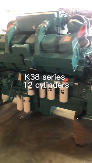 880KW Cummins engine for diesel generator, 12 cylinder displacement 50L.