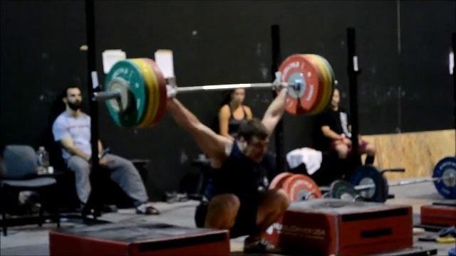 Jon with 160 from the blocks