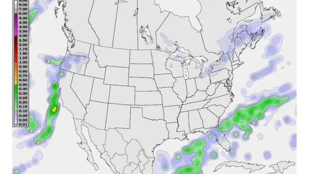 Severe Weather Maps for January 03, 2016 (Sun) - SPC Risk: NO SVR TSTMS FCST