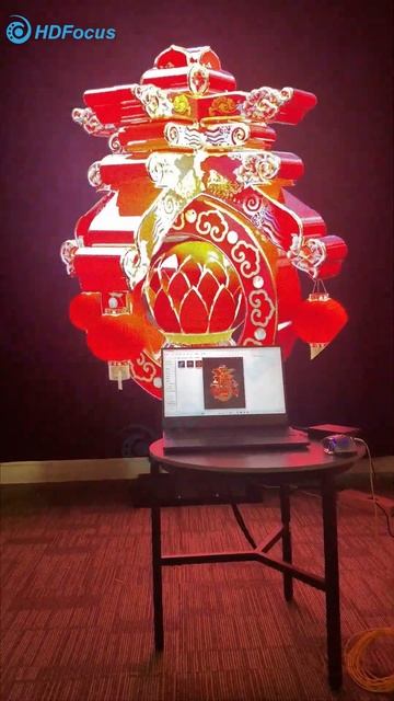 180CM 3D hologram fan HDMI Version Supports Live Stream And Interactive Solution