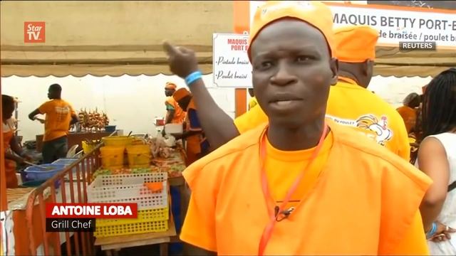 Grill festival unites Ivorians ahead of election