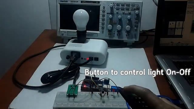 Arduino and IR remote Control AC lamp