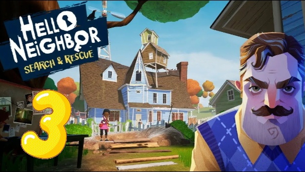 hello neighbor VR серия 3