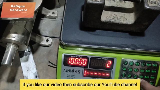 Acs 35kg 40kg Hytek kanta ki settings|hytek weighing scale calibration|subtitles in Eng