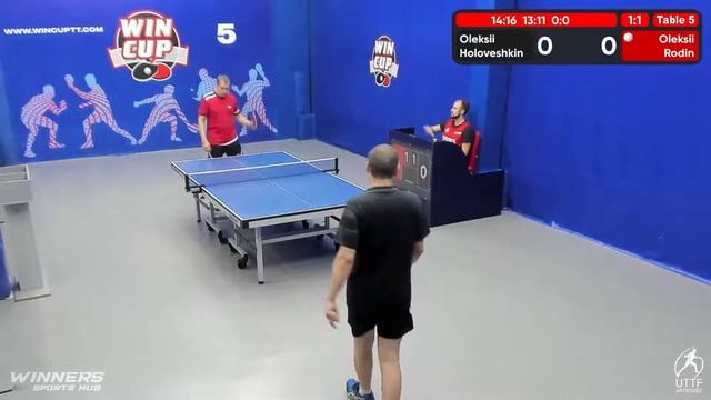 02:30 Oleksii Holoveshkin 2-3 Oleksii Rodin  South 6  WIN CUP 06.10.2022 WINCUP | TABLE TENNIS