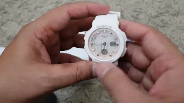 Unboxing Jam Tangan Baby G BGA 250 7A2DR