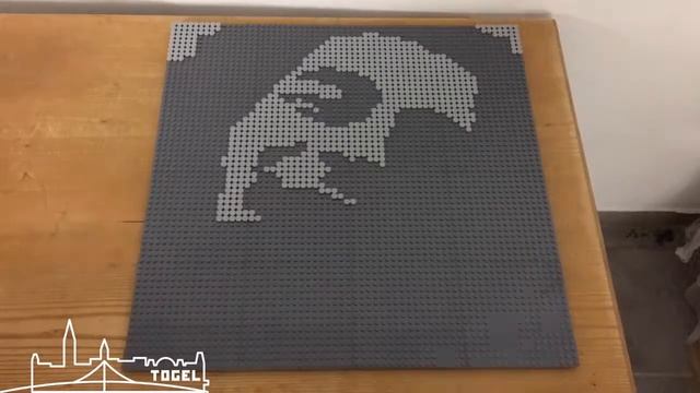 Lego Bob Marley Porträt