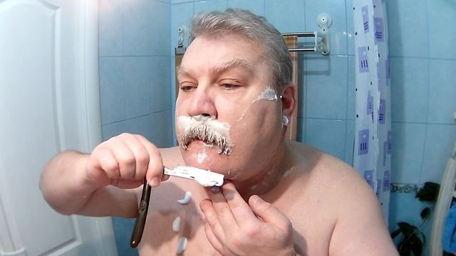 💈 Бритье опасной бритвой Hessen Brusch & Co. Germany