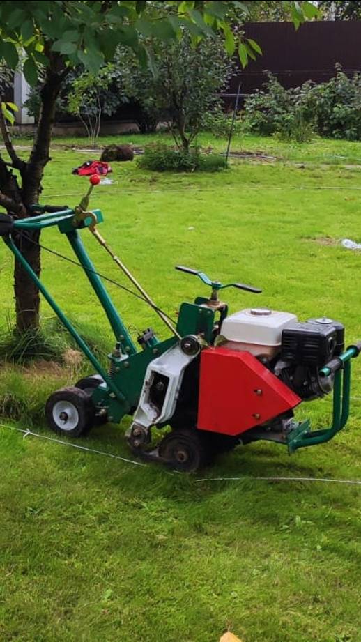 Подрезчик дерна Kashin Turf Cutter| Аренда Станков