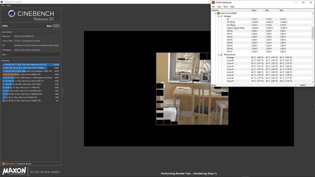 MasterLiquid ML240L RGB - i9 9900K OC 4.8GHz [Cinebench R20]