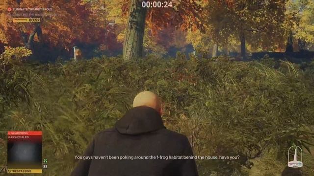 HITMAN 3 | Whittleton Creek - Who's Fast? James Batty (0:43)