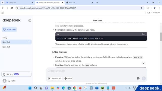 21 -SQL Query Optimization using DeepSeek