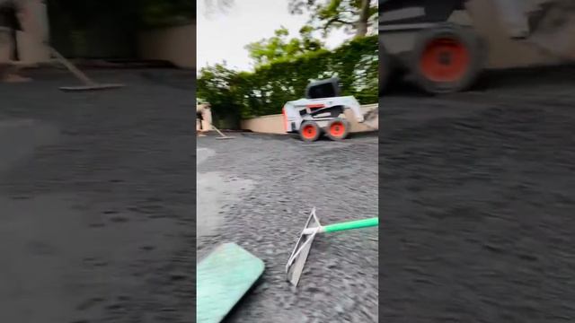 Spreading Road Base  for Artificial Grass How To Use Plate Compactor?