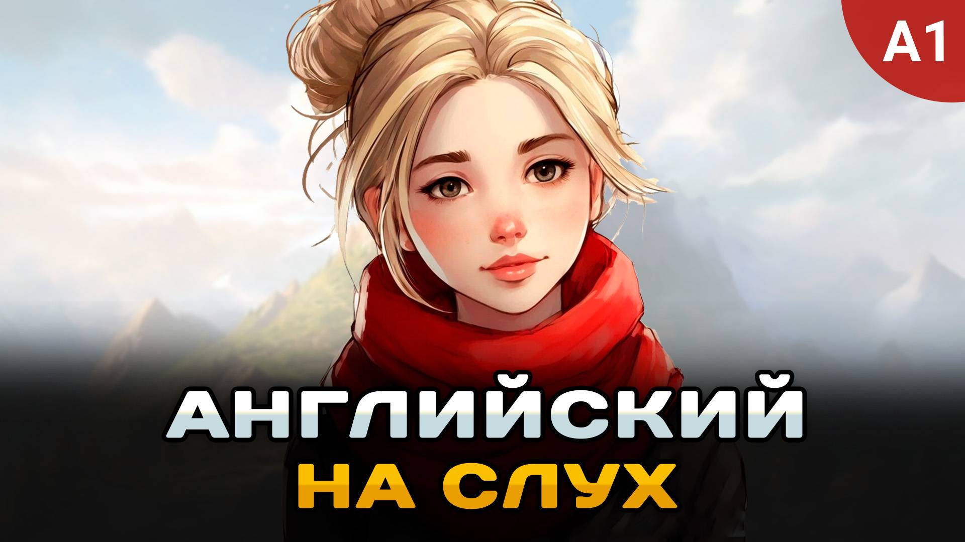 СЛУШАЕМ простой рассказ на Английском ДЛЯ НАЧИНАЮЩИХ (A0-A1): Художник Лиза | Английский на слух 🎧