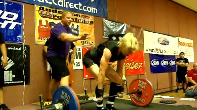 Jill Porter Deadlift #2 - 2011 WABDL Southwest Regionals