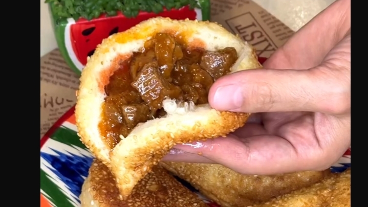 Хлеб с мясом