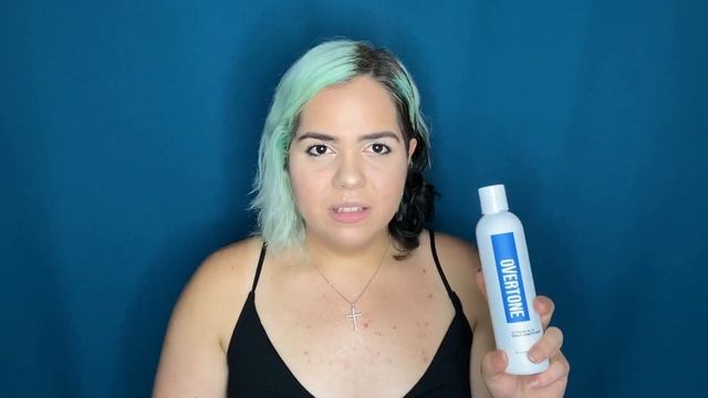 oVertone Daily Conditioner: Surprise hair color!