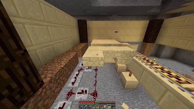 Minecraft: Automatic Minecart Station For The Desert Cube
