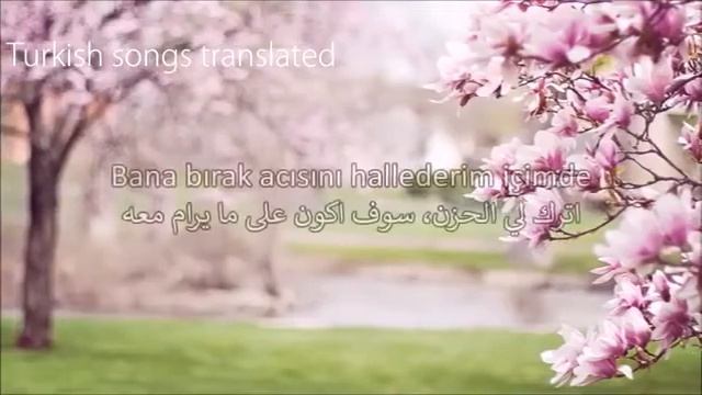أغنية تركية حازينة مترجمة   Orhan Ölmez   Bana Bırak   Arabi