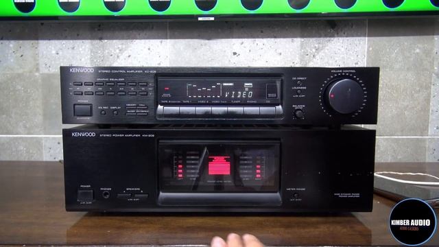 PODER Y PREAMPLIFICADOR KENWOOD KM-209 Y KC-209 #vendido