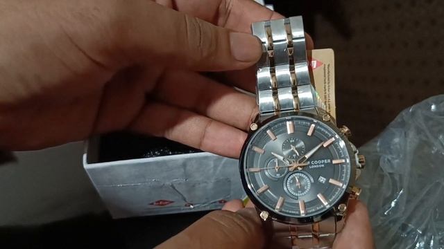 Lee Cooper watch Unboxing |
