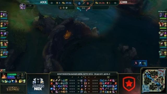ANX vs GMB - Неделя 5 День 2