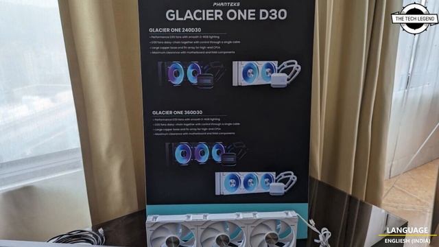 Phanteks Glacier One D30 AIOs, D30-series Cable-free Daisy-Chain Fan Cooling Solution @ Computex202