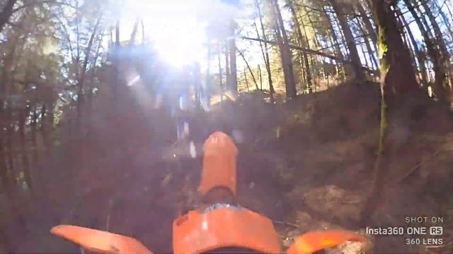 Hard enduro testing on NEW KTM 300 EXC 2024