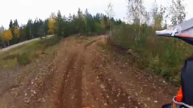 KTM EXC 300 test Kitee CC
