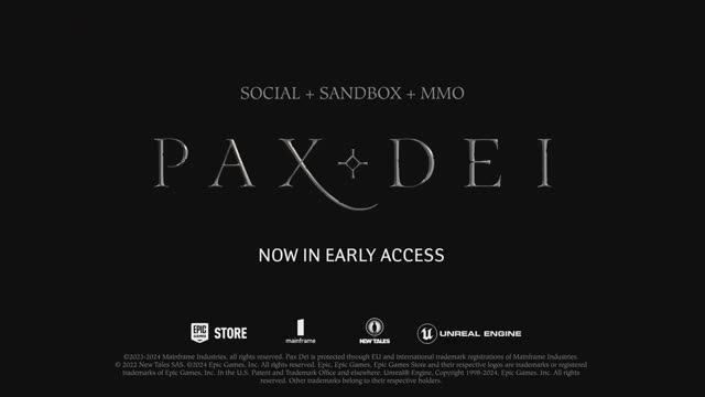 Pax Dei - трейлер