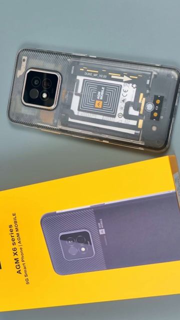 Самый прочный смартфон в мире 🧐 #ip69 #ip68 #milstd810h #waterproof #agm #agmx6 #x6