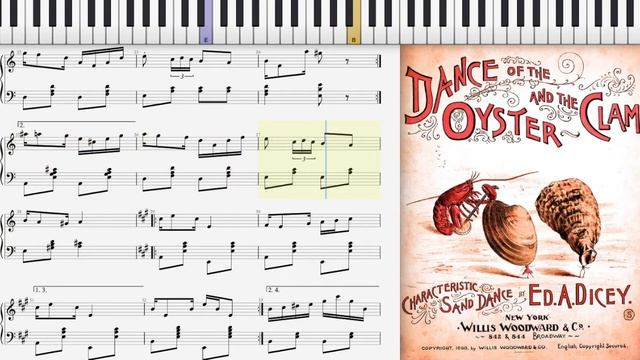 Dance of the Oyster and the Clam by Ed Dicey (Dorian Henry, piano rendition)
