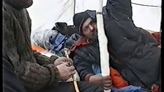 Хибины 96 2 я сборка   ч 10 Дневка и выход в сторону Юмьекорра 27 марта 1996г