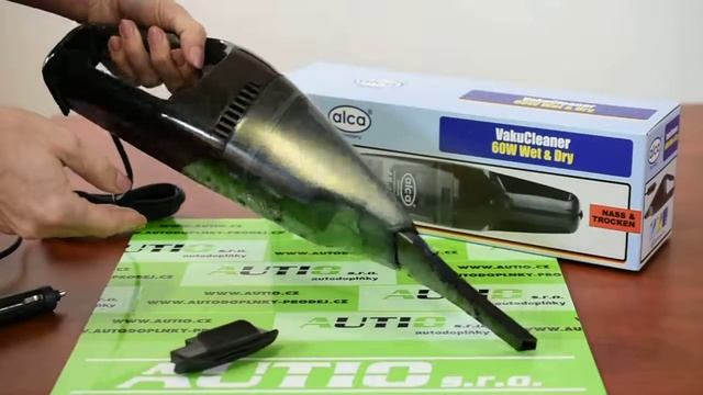Vysavač ALCA vysokokapacitní 12V 60W (mokré / suché)